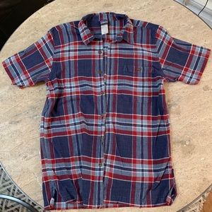 Patagonia Red White and Blue Button down